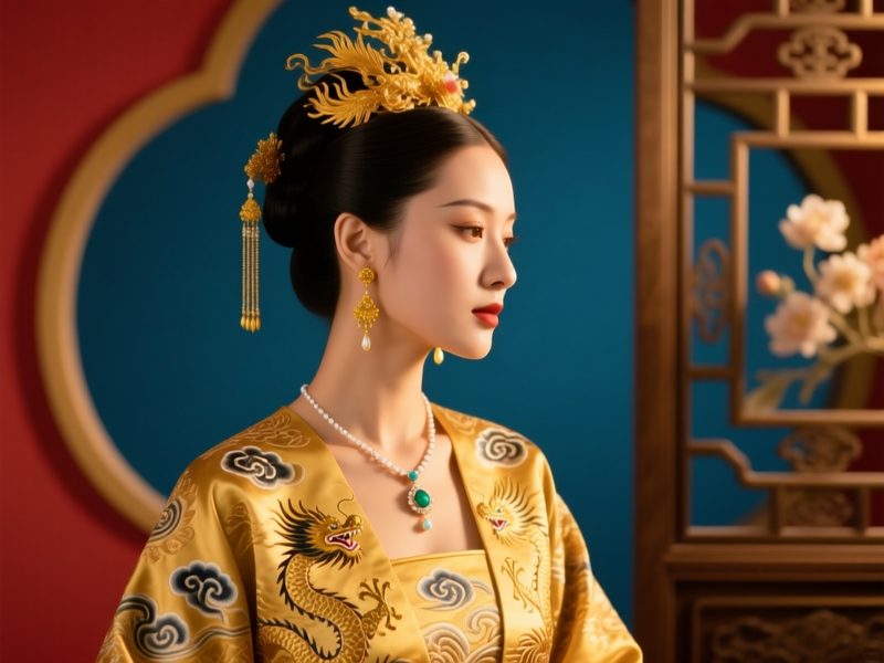 婚纱、秀禾与龙凤褂：三套造型怎么配金饰